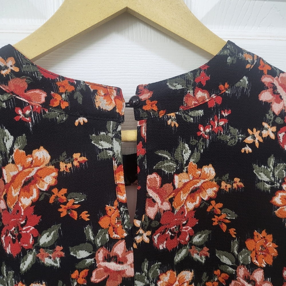 🌿Urban Romantics Urban Outfitters Womens Medium Fall Autumn Flounce Top - Picture 10 of 15